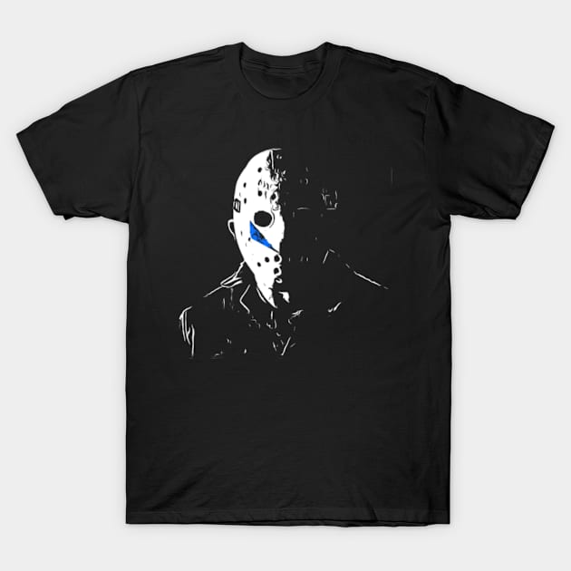 Friday the 13th Roy Burns T-Shirt - Silent Vengeance Edition T-Shirt by Pixel Draws